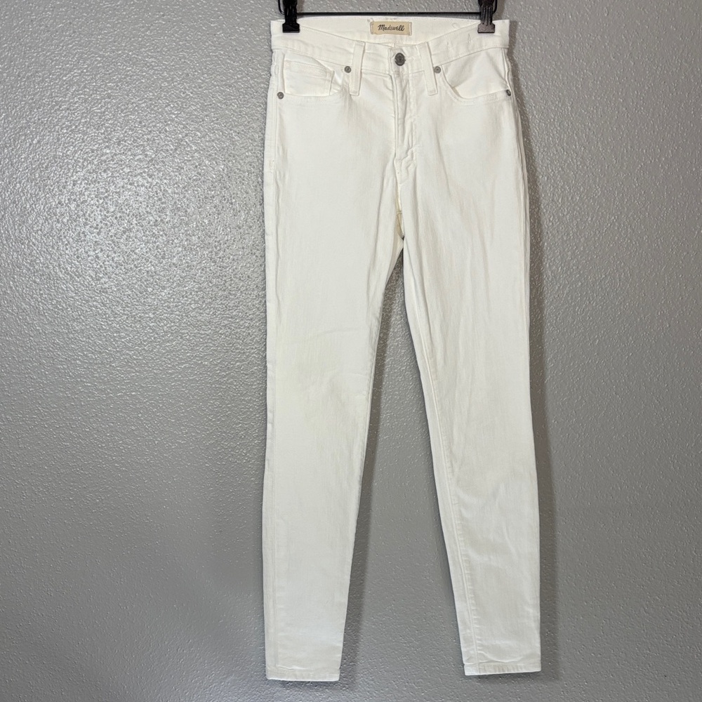 Madewell Women's Cream Skinny Jeans